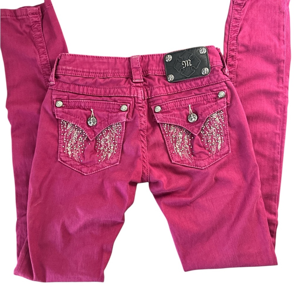 Miss Me Pink Skinny Jeans